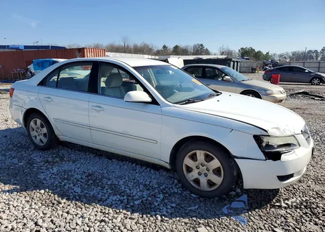 2007 Hyundai Sonata Gls z USA, uszkodzony, nr VIN 5NPET46C27H196445